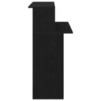 vidaXL Comptoir de réception noir 100x50x103,5 cm en bois d'ingénierie