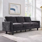AMERLIFE 3 Seater Sofa 74.8in Deep Seat Couch with Metal Frame Support