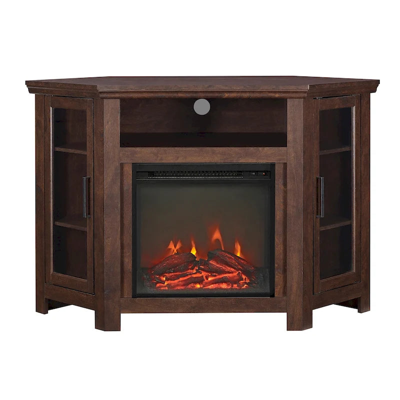 Meuble TV d'angle pour cheminée Middlebrook de 48 po
