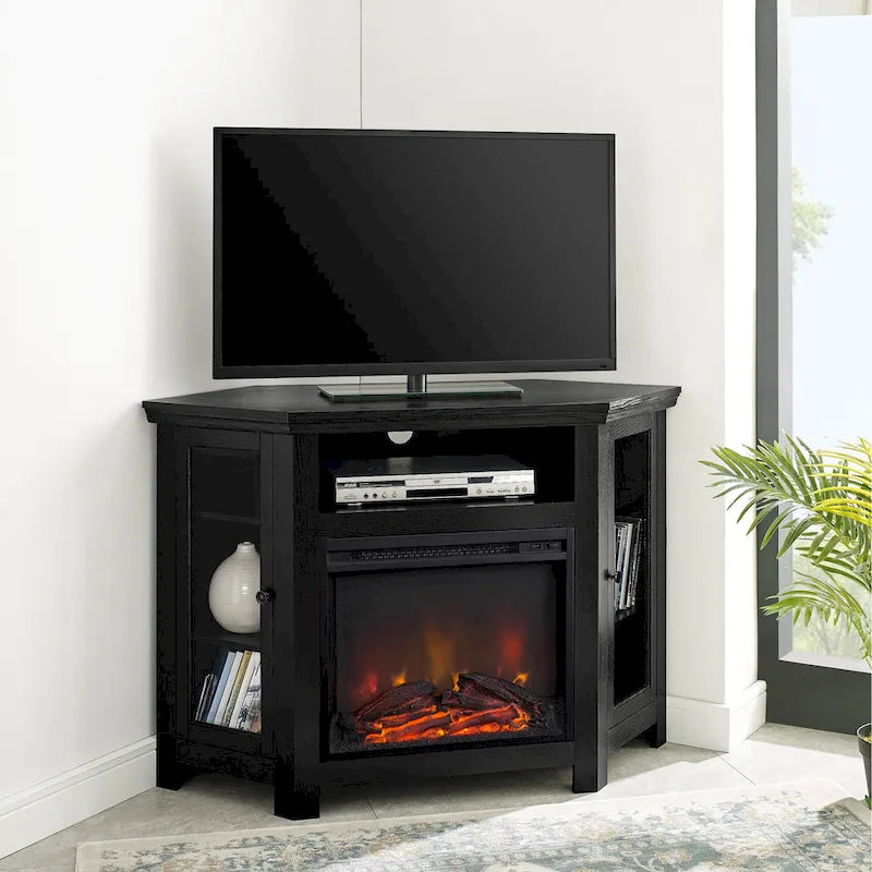 Meuble TV d'angle pour cheminée Middlebrook de 48 po