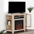 Meuble TV d'angle pour cheminée Middlebrook de 48 po