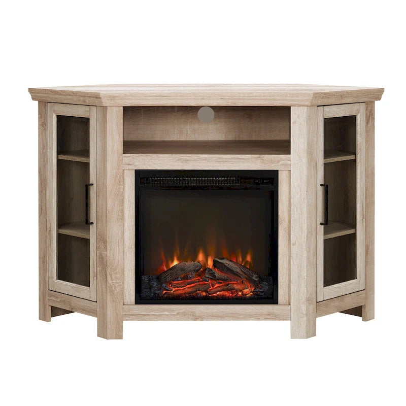 Meuble TV d'angle pour cheminée Middlebrook de 48 po