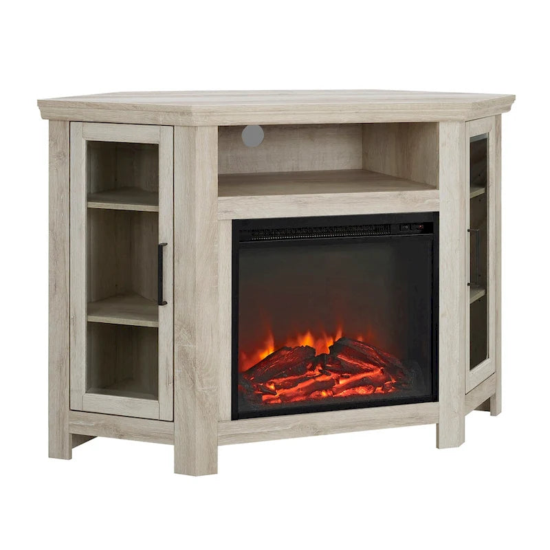 Meuble TV d'angle pour cheminée Middlebrook de 48 po