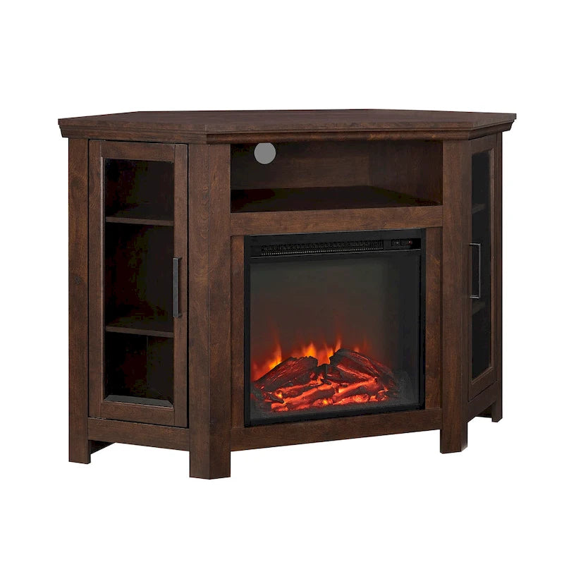 Meuble TV d'angle pour cheminée Middlebrook de 48 po
