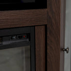 Meuble TV d'angle pour cheminée Middlebrook de 48 po