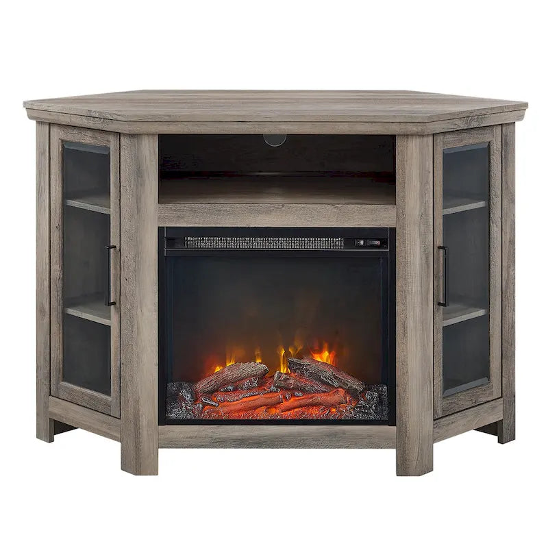 Meuble TV d'angle pour cheminée Middlebrook de 48 po