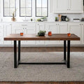 Middlebrook Solid Wood 72-inch Distressed Dining Table