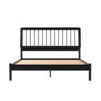 Lit à fuseaux queen en bois massif bohème Middlebrook Designs