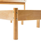 Lit à fuseaux queen en bois massif bohème Middlebrook Designs
