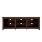 Meuble TV en bois de 70 pouces Middlebrook Designs avec rangement ouvert