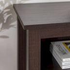 Meuble TV en bois de 70 pouces Middlebrook Designs avec rangement ouvert