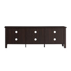 Meuble TV en bois de 70 pouces Middlebrook Designs avec rangement ouvert