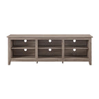 Meuble TV en bois de 70 pouces Middlebrook Designs avec rangement ouvert