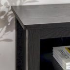 Meuble TV en bois de 70 pouces Middlebrook Designs avec rangement ouvert