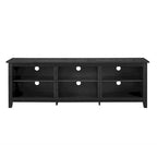 Meuble TV en bois de 70 pouces Middlebrook Designs avec rangement ouvert