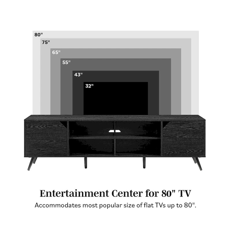Meuble TV scandinave 70 po Middlebrook Designs