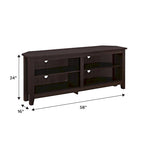 Meuble TV d'angle 58 pouces Middlebrook Ogden