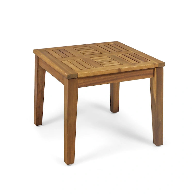 Table d'appoint Hampton Wood en acacia naturel