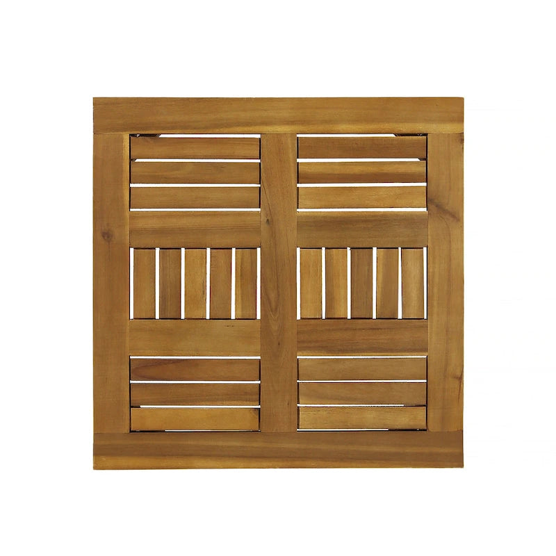 Table d'appoint Hampton Wood en acacia naturel