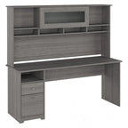 Bureau d'ordinateur de 72 po avec huche et tiroirs par Bush Furniture