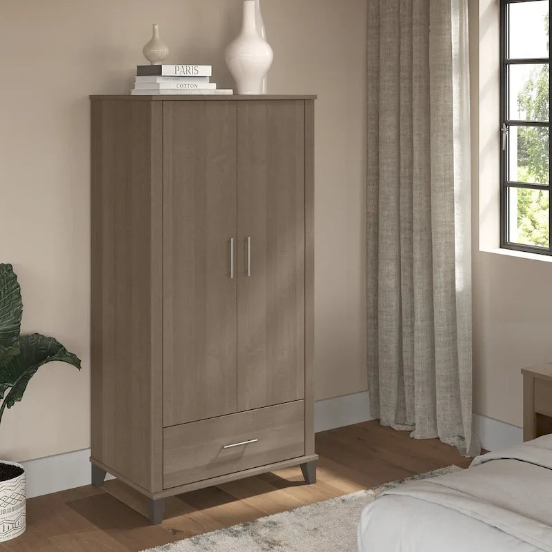Grande armoire de rangement Somerset de Bush Furniture