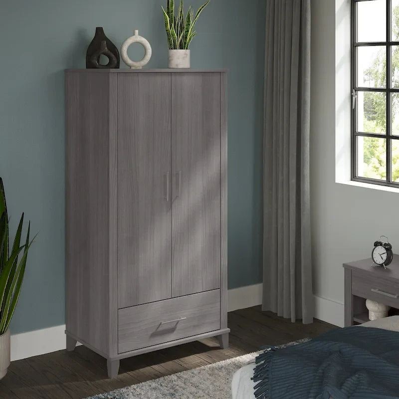 Grande armoire de rangement Somerset de Bush Furniture