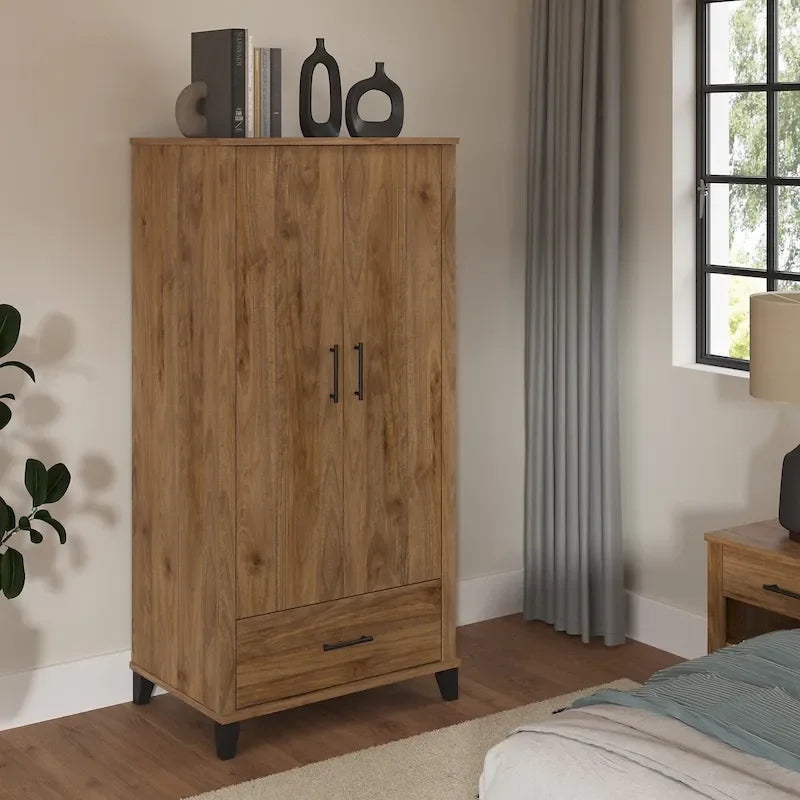 Grande armoire de rangement Somerset de Bush Furniture