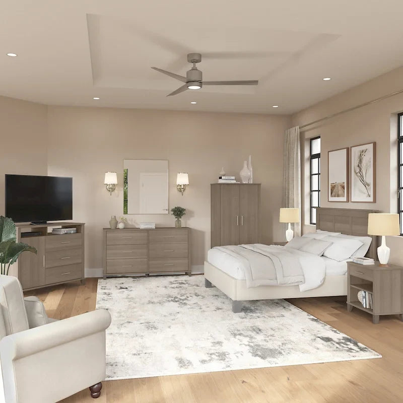Grande armoire de rangement Somerset de Bush Furniture