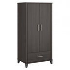Grande armoire de rangement Somerset de Bush Furniture
