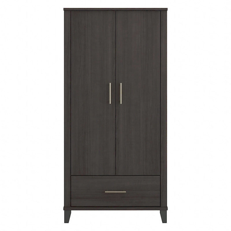Grande armoire de rangement Somerset de Bush Furniture