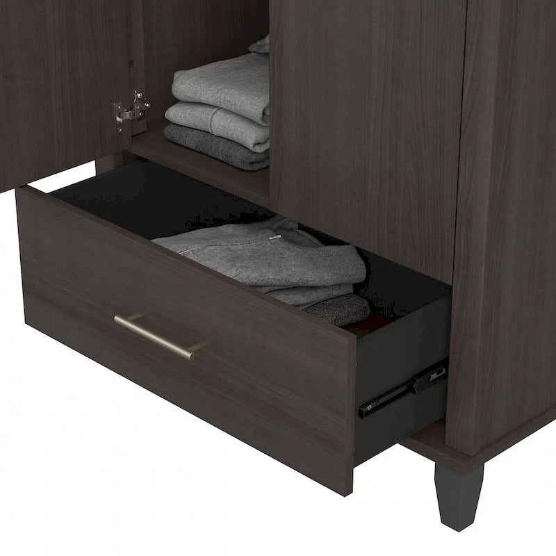 Grande armoire de rangement Somerset de Bush Furniture