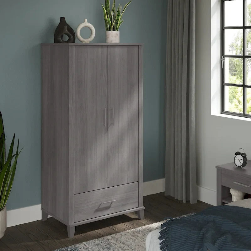 Grande armoire de rangement Somerset de Bush Furniture