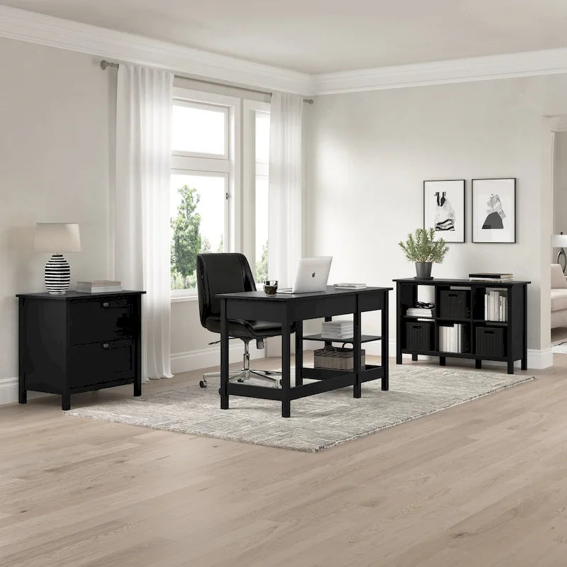 Bureau informatique Broadview 54W avec tiroirs de Bush Furniture
