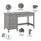 Bureau informatique Broadview 54W avec tiroirs de Bush Furniture