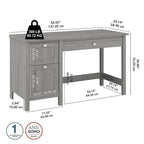 Bureau informatique Broadview 54W avec tiroirs de Bush Furniture