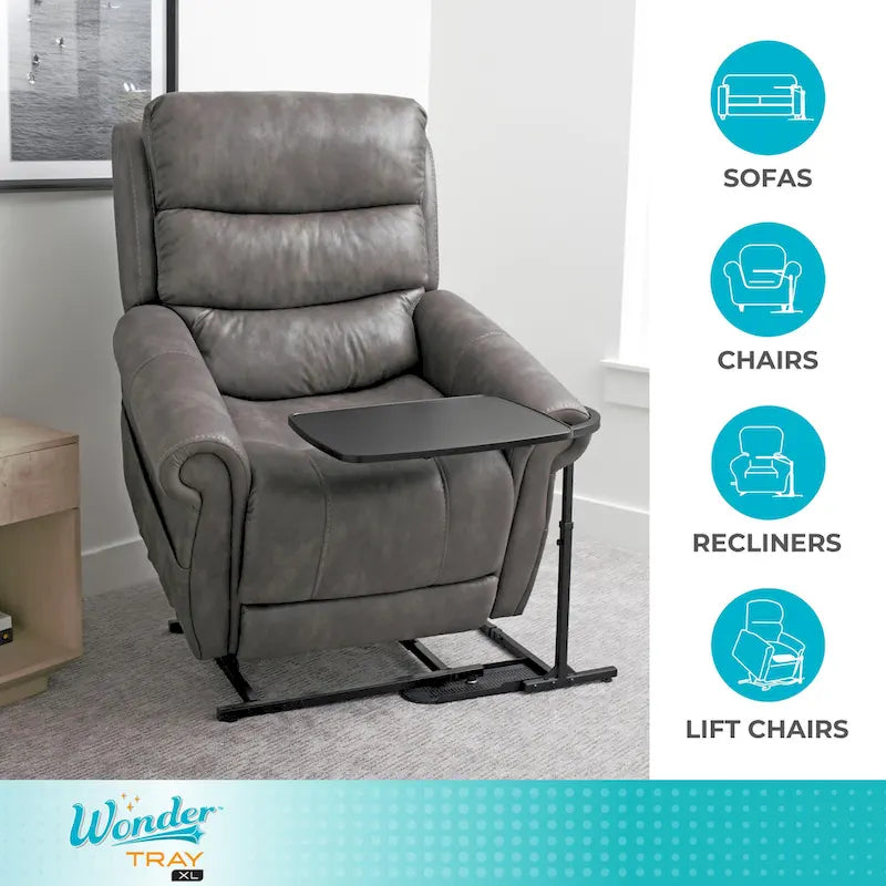 Plateau de table et bureau pour ordinateur portable Stander Wonder extra large et pivotant