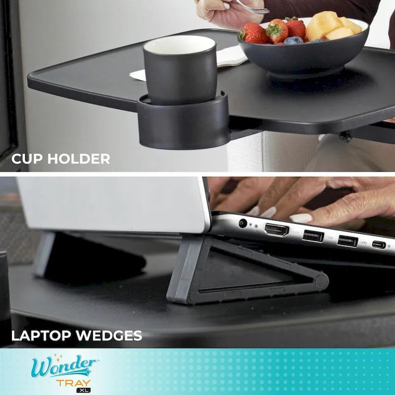 Plateau de table et bureau pour ordinateur portable Stander Wonder extra large et pivotant