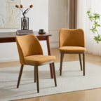 Chaises de salle à manger tapissées en tissu Aviana (lot de 2) par Christopher Knight Home