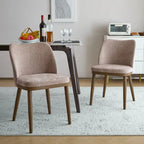 Chaises de salle à manger tapissées en tissu Aviana (lot de 2) par Christopher Knight Home