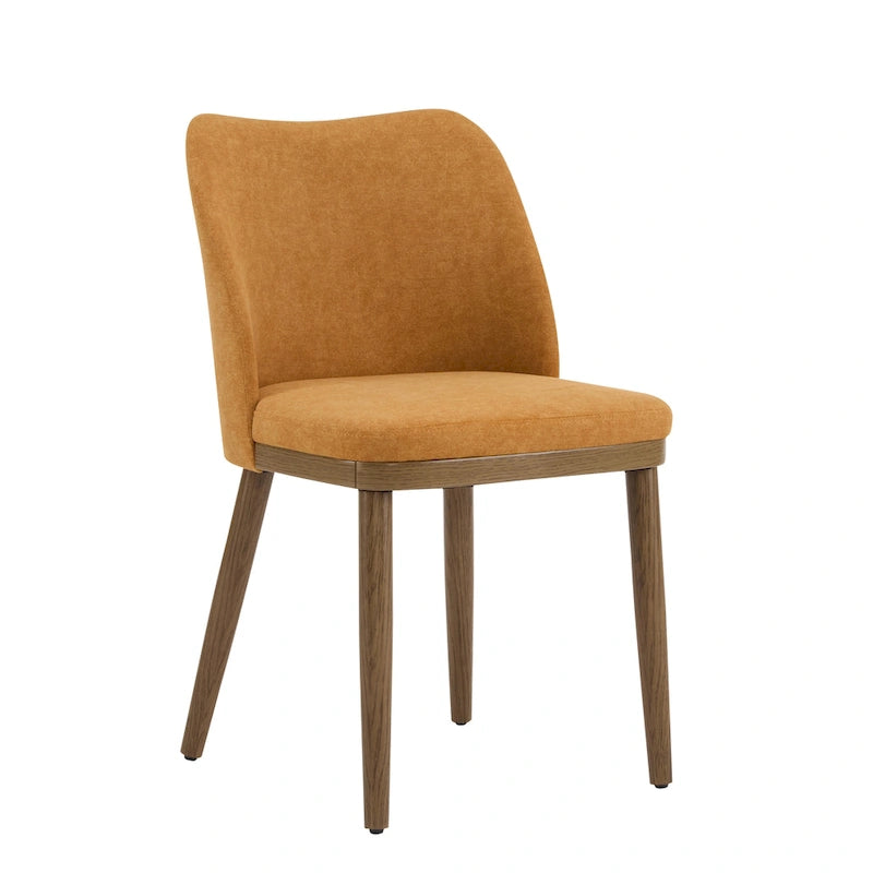 Chaises de salle à manger tapissées en tissu Aviana (lot de 2) par Christopher Knight Home