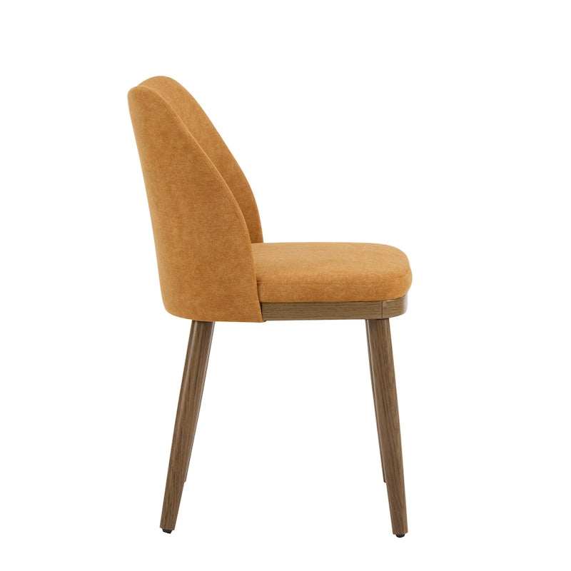 Chaises de salle à manger tapissées en tissu Aviana (lot de 2) par Christopher Knight Home