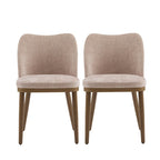Chaises de salle à manger tapissées en tissu Aviana (lot de 2) par Christopher Knight Home