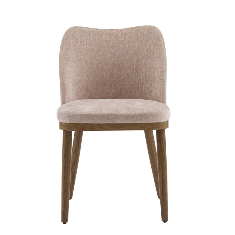 Chaises de salle à manger tapissées en tissu Aviana (lot de 2) par Christopher Knight Home
