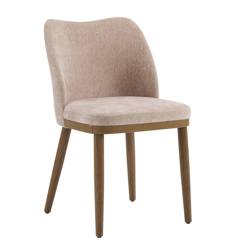 Chaises de salle à manger tapissées en tissu Aviana (lot de 2) par Christopher Knight Home