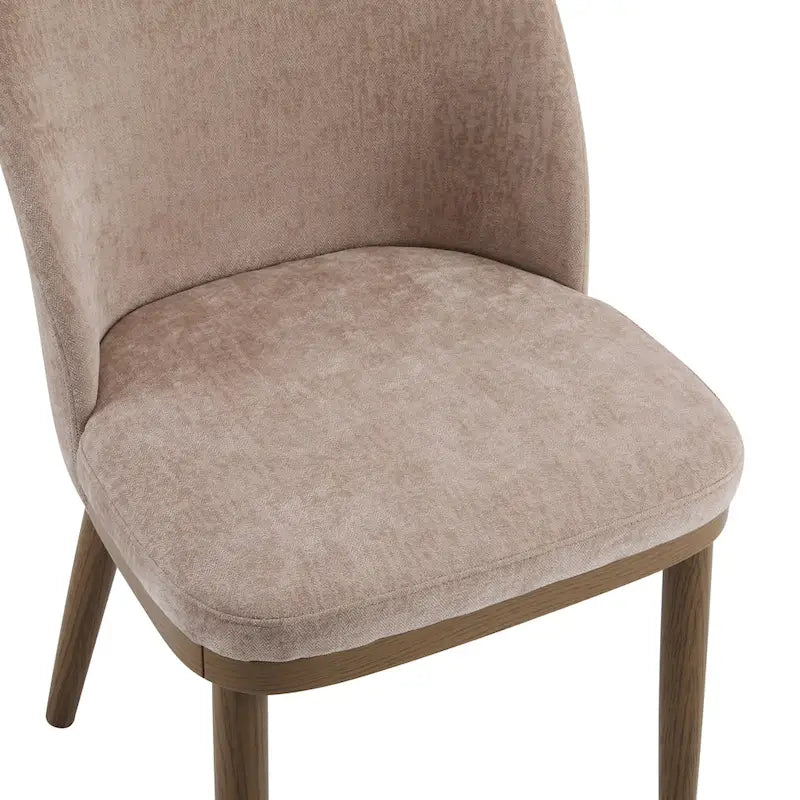 Chaises de salle à manger tapissées en tissu Aviana (lot de 2) par Christopher Knight Home