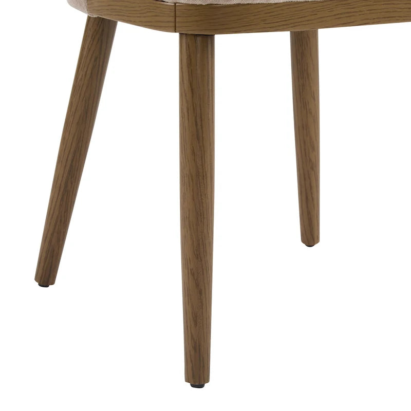 Chaises de salle à manger tapissées en tissu Aviana (lot de 2) par Christopher Knight Home