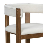Christopher Knight Home - Lot de 2 chaises de salle à manger élégantes Bennett avec dossier incurvé