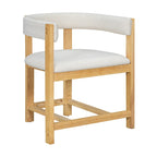 Christopher Knight Home - Lot de 2 chaises de salle à manger élégantes Bennett avec dossier incurvé