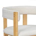 Christopher Knight Home - Lot de 2 chaises de salle à manger élégantes Bennett avec dossier incurvé