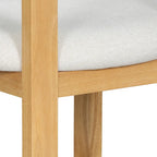 Christopher Knight Home - Lot de 2 chaises de salle à manger élégantes Bennett avec dossier incurvé